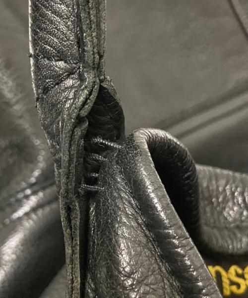 VANSON（バンソン）VANSON (バンソン) レザートートバッグ ブラック サイズ:下記参照の古着・服飾アイテム