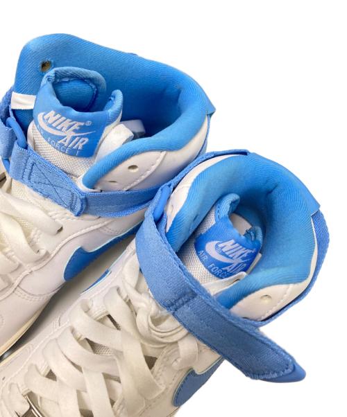 NIKE（ナイキ）NIKE (ナイキ) Air Force 1 High (エア フォース 1 ハイカット) ブルー×ホワイト サイズ:24.5cmの古着・服飾アイテム