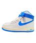 NIKE (ナイキ) Air Force 1 High (エア フォース 1 ハイカット) ブルー×ホワイト サイズ:24.5cm：5000円