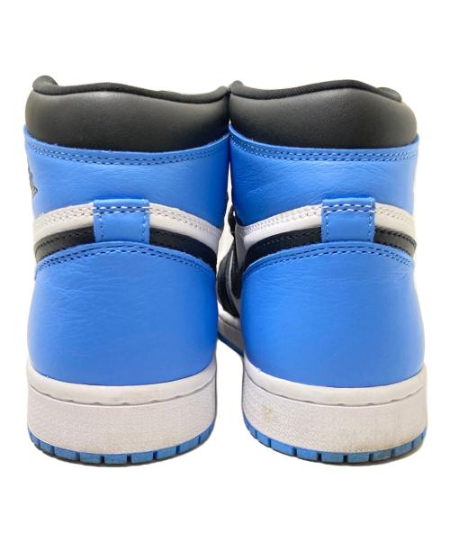 NIKE（ナイキ）NIKE (ナイキ) AIR JORDAN 1 RETRO HIGH OG(エア ジョーダン 1 レトロ ) ブラック×ブルー サイズ:24.5cmの古着・服飾アイテム