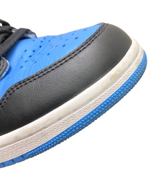NIKE（ナイキ）NIKE (ナイキ) AIR JORDAN 1 RETRO HIGH OG(エア ジョーダン 1 レトロ ) ブラック×ブルー サイズ:24.5cmの古着・服飾アイテム