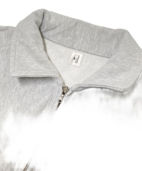 blurhms ROOTSTOCK（ブラームスルーツストック）blurhms ROOTSTOCK (ブラームスルーツストック) Thin-Sweat Half-Zip P/O グレー サイズ:3の古着・服飾アイテム