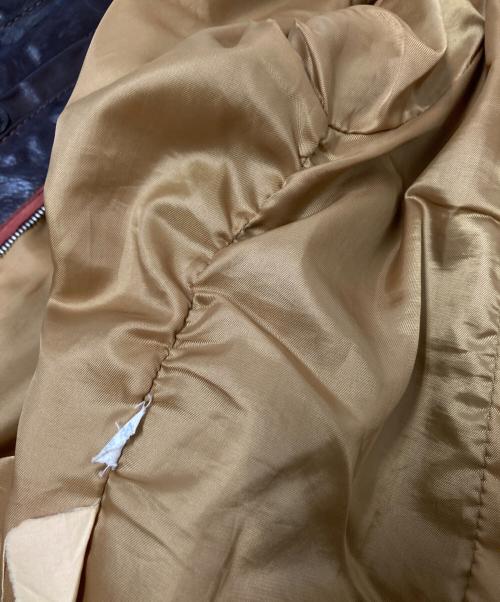 Schott（ショット）Schott (ショット) シングルレザージャケット ブラウン サイズ:44の古着・服飾アイテム
