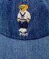 POLO RALPH LAUREN (ポロ・ラルフローレン) ポロベア―刺繍ロゴキャップ インディゴ サイズ:下記参照：6000円