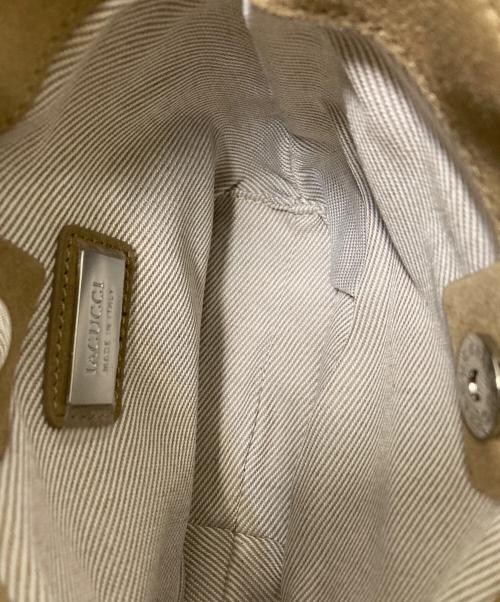 IACUCCI（イアクッチ）IACUCCI (イアクッチ) ベルタミニスウェードバッグ ベージュ サイズ:下記参照の古着・服飾アイテム