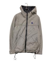 BURBERRY BLACK LABEL（バーバリーブラックレーベル）の古着「リバーシブルダウンジャケット」｜ホワイト×ブラック