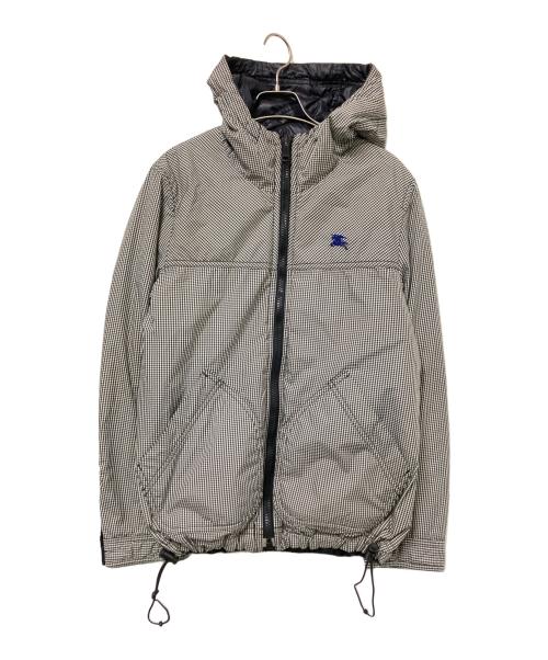 BURBERRY BLACK LABEL（バーバリーブラックレーベル）BURBERRY BLACK LABEL (バーバリーブラックレーベル) リバーシブルダウンジャケット ホワイト×ブラック サイズ:Lの古着・服飾アイテム