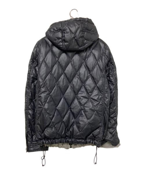 BURBERRY BLACK LABEL（バーバリーブラックレーベル）BURBERRY BLACK LABEL (バーバリーブラックレーベル) リバーシブルダウンジャケット ホワイト×ブラック サイズ:Lの古着・服飾アイテム
