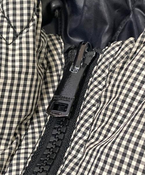 BURBERRY BLACK LABEL（バーバリーブラックレーベル）BURBERRY BLACK LABEL (バーバリーブラックレーベル) リバーシブルダウンジャケット ホワイト×ブラック サイズ:Lの古着・服飾アイテム
