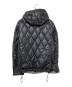 中古・古着 BURBERRY BLACK LABEL (バーバリーブラックレーベル) リバーシブルダウンジャケット ホワイト×ブラック サイズ:L：10000円