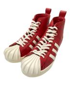adidas×THUG CLUBアディダス×サグ クラブ）の古着「ハイカットスニーカー」｜ホワイト×レッド