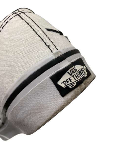 VANS（ヴァンズ）VANS (ヴァンズ) ローカットスニーカー ホワイト×ブラック サイズ:27.0cmの古着・服飾アイテム