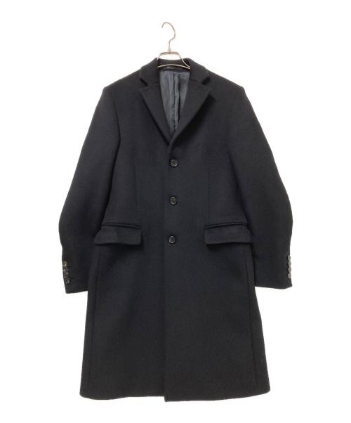 Acne studios（アクネ ストゥディオズ）Acne studios (アクネ ストゥディオズ) ウールチェスターコート ブラック サイズ:44の古着・服飾アイテム