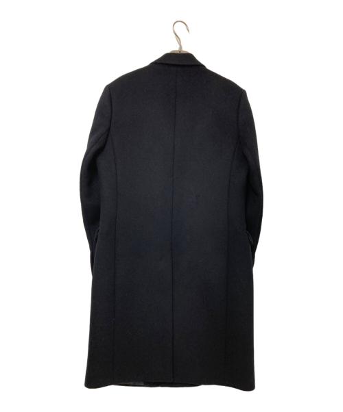 Acne studios（アクネ ストゥディオズ）Acne studios (アクネ ストゥディオズ) ウールチェスターコート ブラック サイズ:44の古着・服飾アイテム