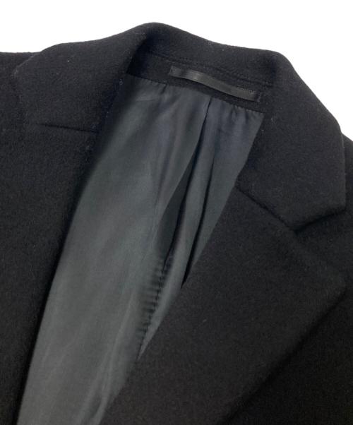 Acne studios（アクネ ストゥディオズ）Acne studios (アクネ ストゥディオズ) ウールチェスターコート ブラック サイズ:44の古着・服飾アイテム