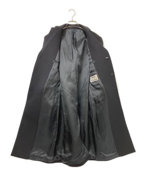Acne studios（アクネ ストゥディオズ）Acne studios (アクネ ストゥディオズ) ウールチェスターコート ブラック サイズ:44の古着・服飾アイテム
