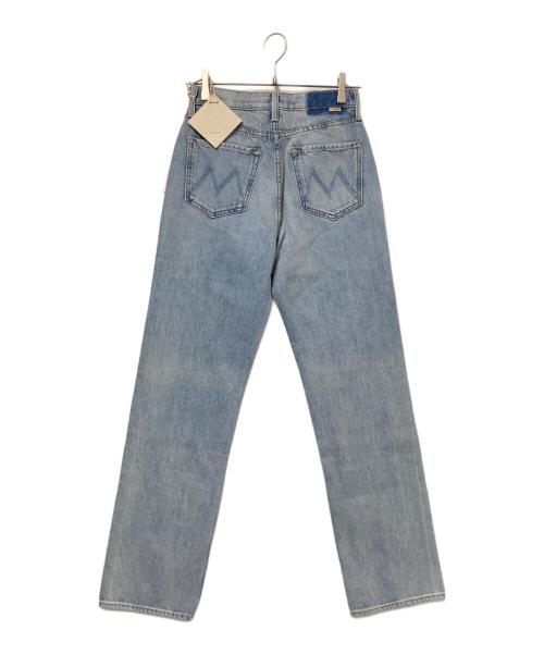 mother（マザー）mother (マザー) HIGH WAISTED STUDY SKIMP ストレートレッグ インディゴ サイズ:24の古着・服飾アイテム