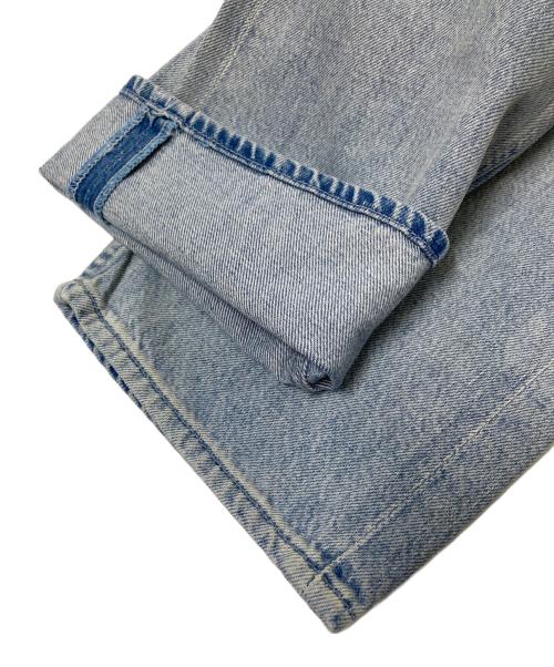 mother（マザー）mother (マザー) HIGH WAISTED STUDY SKIMP ストレートレッグ インディゴ サイズ:24の古着・服飾アイテム
