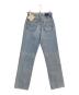 mother (マザー) HIGH WAISTED STUDY SKIMP ストレートレッグ インディゴ サイズ:24：10000円
