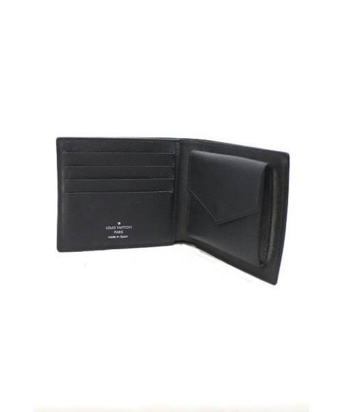 LOUIS VUITTON（ルイ ヴィトン）LOUIS VUITTON (ルイヴィトン) ポルトフォイユ・マルコ NM ブラック サイズ:NM ダミエ・グラフィット N63336 CA0148の古着・服飾アイテム