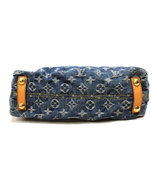 LOUIS VUITTON（ルイ ヴィトン）LOUIS VUITTON (ルイヴィトン) バギーPM ブルー サイズ:PM モノグラム・デニム M95049 TH0046の古着・服飾アイテム