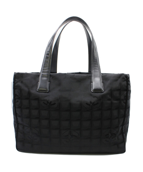 CHANEL（シャネル）CHANEL (シャネル) トートバッグ ブラック ニュートラベルラインMM 10054154の古着・服飾アイテム