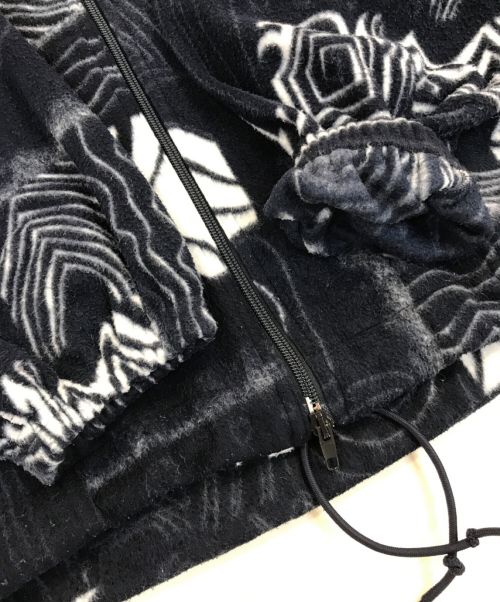 BALENCIAGA（バレンシアガ）BALENCIAGA (バレンシアガ) オーバーサイズフリースジャケット　528353 TBV06 ネイビー×ホワイト サイズ:Mの古着・服飾アイテム