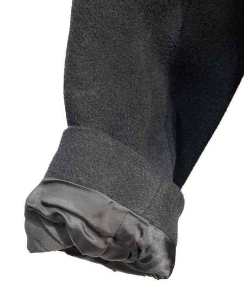 wjk（ダブルジェイケー）wjk (ダブルジェイケー) short witch coat　1867 W77a　フーデッドコート　ブラック ブラック サイズ:Ｍの古着・服飾アイテム