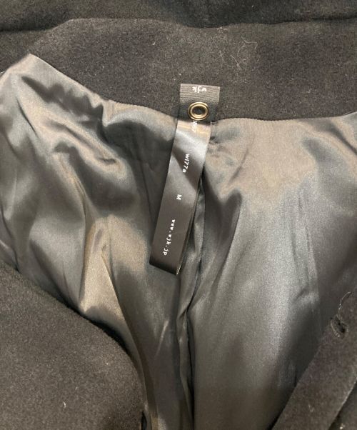 wjk（ダブルジェイケー）wjk (ダブルジェイケー) short witch coat　1867 W77a　フーデッドコート　ブラック ブラック サイズ:Ｍの古着・服飾アイテム
