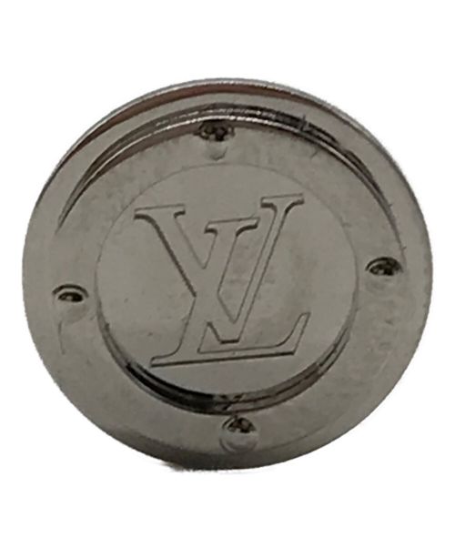 LOUIS VUITTON（ルイ ヴィトン）LOUIS VUITTON (ルイ ヴィトン) カフリンクス・LV サークル M68100 シルバー×ブラック サイズ:-の古着・服飾アイテム