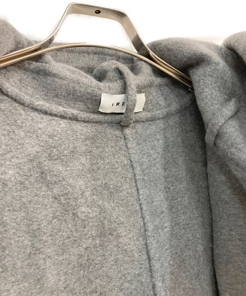 IRENE（アイレネ）IRENE (アイレネ) フーデッドポンチョコート　21A89003　グレー グレー サイズ:36の古着・服飾アイテム