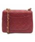 CHANEL (シャネル) ミニマトラッセ チェーンショルダーバッグ　レッド レッド：220000円