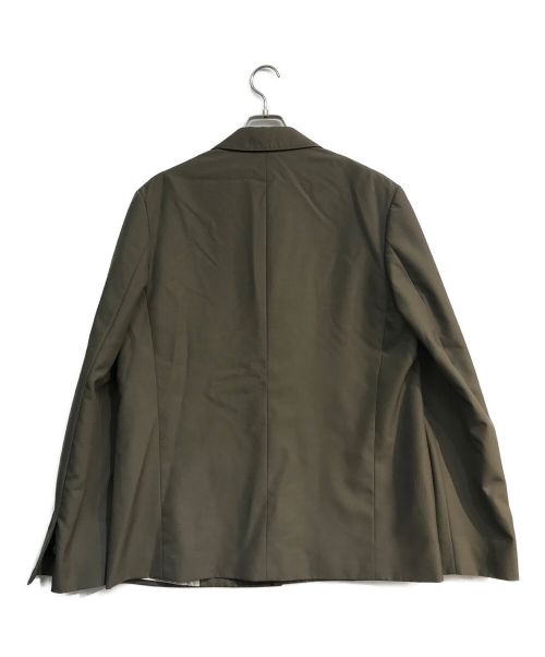 TOM WOOD（トムウッド）TOM WOOD (トムウッド) ELASTIC テーラードジャケット　55683430571　比翼 オリーブ サイズ:Mの古着・服飾アイテム