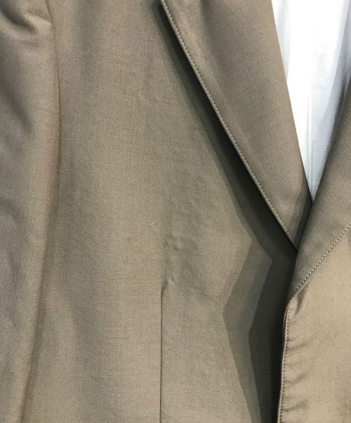 TOM WOOD（トムウッド）TOM WOOD (トムウッド) ELASTIC テーラードジャケット　55683430571　比翼 オリーブ サイズ:Mの古着・服飾アイテム