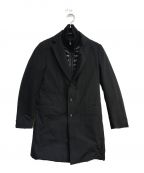MONCLERモンクレール）の古着「LESPARRE レイヤードダウンコート　A20913190500 57245　」｜ブラック