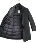 中古・古着 MONCLER (モンクレール) LESPARRE レイヤードダウンコート　A20913190500 57245　 ブラック：30000円