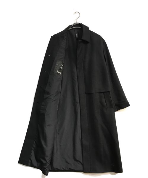 HEVO（イーヴォ）HEVO (イーヴォ) 比翼シングルコート　3205-MONT798 ブラック サイズ:48の古着・服飾アイテム
