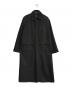HEVO（イーヴォ）の古着「比翼シングルコート　3205-MONT798」｜ブラック