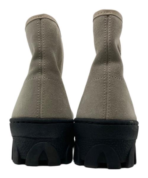 reproduction of found（リプロダクションオブファウンド）reproduction of found (リプロダクションオブファウンド) CLANE (クラネ) MILITARY ZIP BOOTS　ジップアップブーツ　アイボリー アイボリー サイズ:36の古着・服飾アイテム