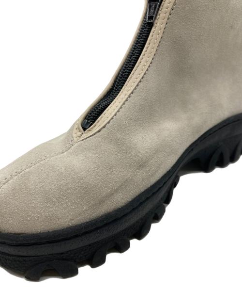 reproduction of found（リプロダクションオブファウンド）reproduction of found (リプロダクションオブファウンド) CLANE (クラネ) MILITARY ZIP BOOTS　ジップアップブーツ　アイボリー アイボリー サイズ:36の古着・服飾アイテム