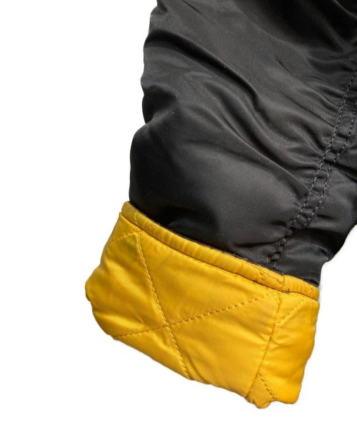 stussy（ステューシー）stussy (ステューシー) ALPHA (アルファ) 別注 N-3Bタイプコート　315034　35周年記念モデル ブラック サイズ:Ｓの古着・服飾アイテム