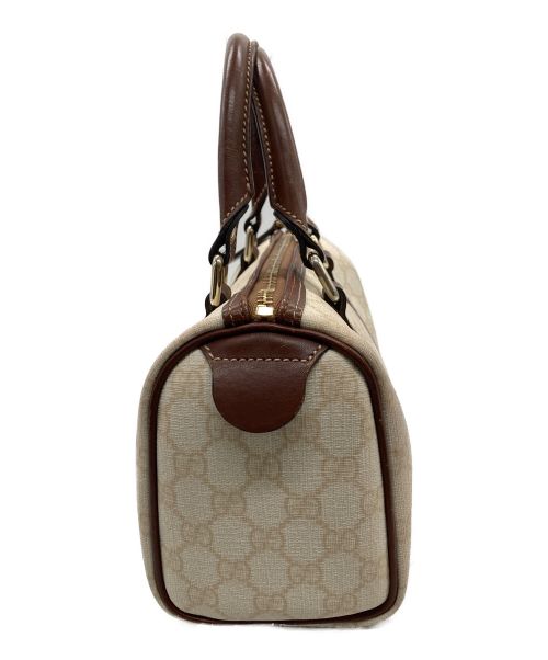 GUCCI（グッチ）GUCCI (グッチ) GGプラス　ミニボストンバッグ　193604　ベージュ ベージュ サイズ:-の古着・服飾アイテム