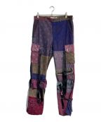 Children of the Discordance×ROGICチルドレン オブ ザ ディスコーダンス×ロジック）の古着「BANDANA PATCHWORK TROUSERS　COTDPT-362」｜マルチカラー