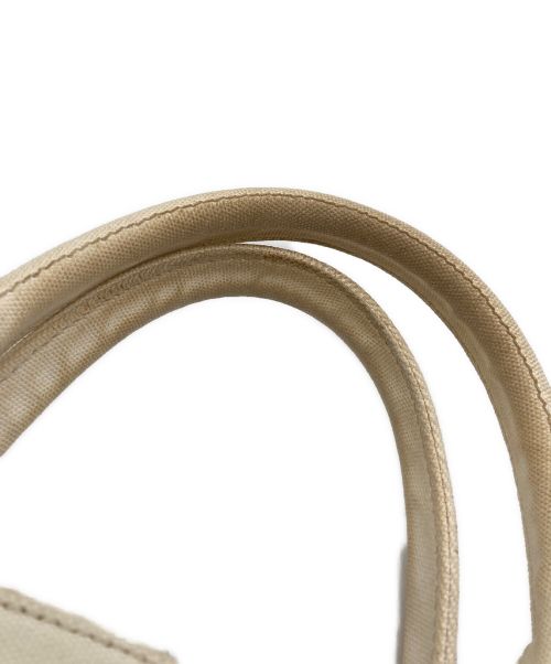 PRADA（プラダ）PRADA (プラダ) カナパ トートバッグ　1BG163 ホワイトの古着・服飾アイテム