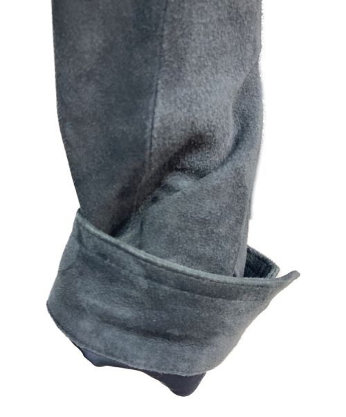 EMMETI（エンメティ）EMMETI (エンメティ) JURI GOAT SKIN SUEDE　GIAPPONE-074 ネイビー サイズ:50の古着・服飾アイテム