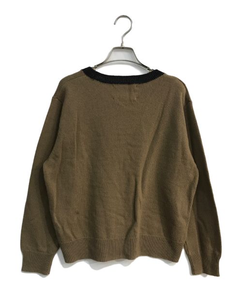 MHL（エムエイチエル）MHL (エムエイチエル) WASHABLE DRY WOOL　5953263504 ブラウン サイズ:2の古着・服飾アイテム