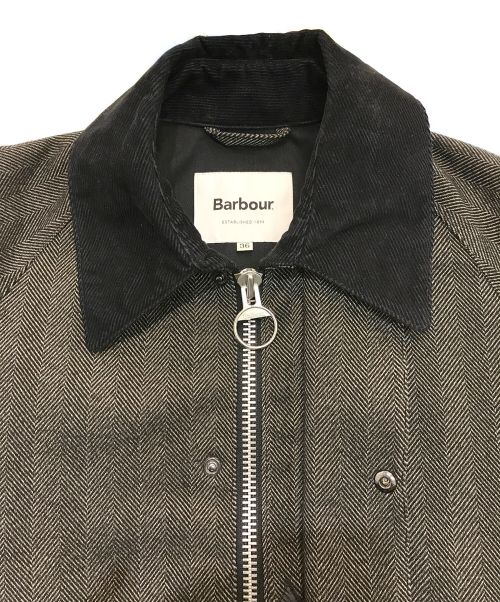 Barbour（バブアー）Barbour (バブアー) UNITED ARROWS (ユナイテッドアローズ) 別注BEAUFORTジャケット　ヘリンボーン　1902324 グレー サイズ:36の古着・服飾アイテム
