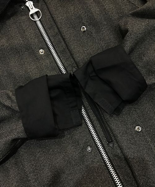 Barbour（バブアー）Barbour (バブアー) UNITED ARROWS (ユナイテッドアローズ) 別注BEAUFORTジャケット　ヘリンボーン　1902324 グレー サイズ:36の古着・服飾アイテム