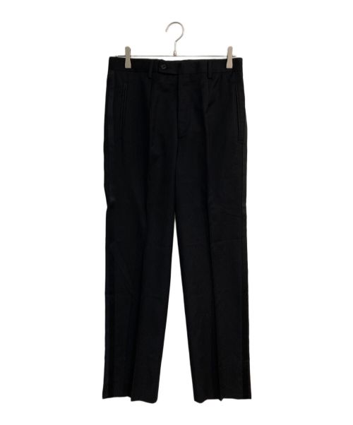 DOLCE & GABBANA（ドルチェ＆ガッバーナ）DOLCE & GABBANA (ドルチェ＆ガッバーナ) セットアップスーツ　3Bテーラードジャケット/サイドラインスラックス　裏地ロゴ柄 ブラック サイズ:46の古着・服飾アイテム