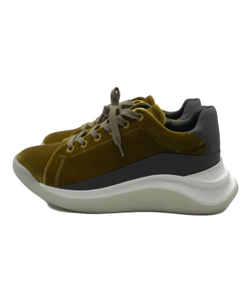 SPORT MAX（スポーツマックス）SPORT MAX (スポーツマックス) ATRENCH ローカットスニーカー オリーブ サイズ:37の古着・服飾アイテム